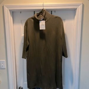Zara Basics - (Large) great for the fall - turtleneck mini dress or Tunic
